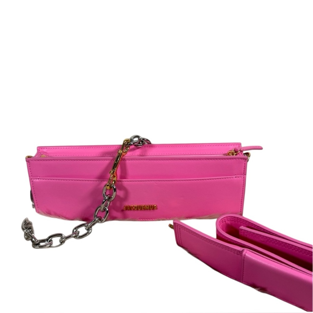 JACQUEMUS Ciuciu Two Way Leather Shoulder Bag - Picture 5 of 8